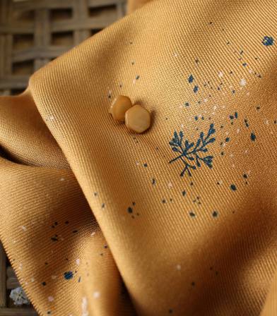 Tissu viscose Twig Ochre Tissu viscose Twig Ochre