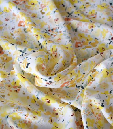 Tissu Viscose Ecovero - Canolas Landscape Tissu Viscose Ecovero - Canolas Landscape
