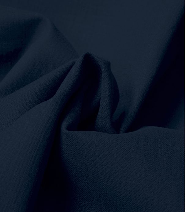 Tissu Stretch Lin coton - Navy Tissu Stretch Lin coton - Navy