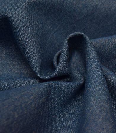 Tissu Washed Jeans - Dark blue