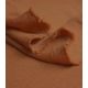 Double gaze coton lin- Crinkle Brown Gold 