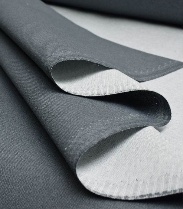 Tissu coton outdoor - Anthracite Tissu coton outdoor - Anthracite