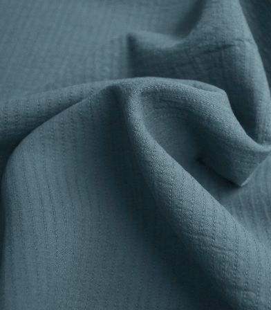 Tissu Coton brodé Twin - Blue Moon Tissu Coton brodé Twin - Blue Moon