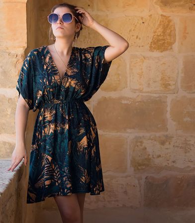 Tissu viscose Tropic forest Tissu viscose Tropic forest