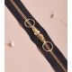 Zip double curseur Gold - 40cm - Night