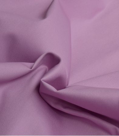 Tissu gabardine stone washed Fibremood - Purple twill