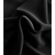 Tissu crêpe viscose mat - Black