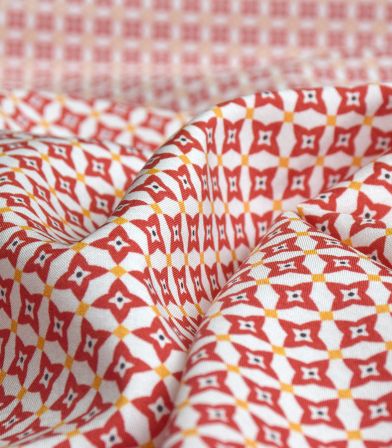 Tissu viscose Fez - Rouge
