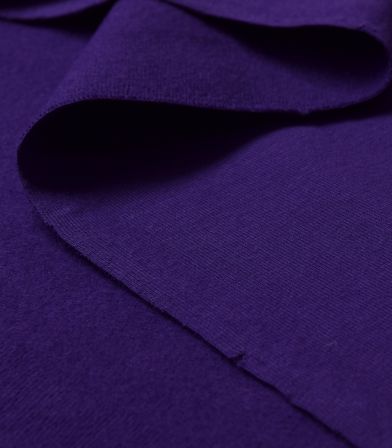 Tissu French terry brushed - Purple