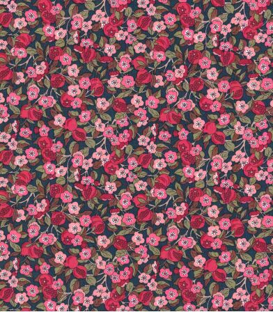 Tissu Liberty Nectar - Rasberry Tissu Liberty Nectar - Rasberry
