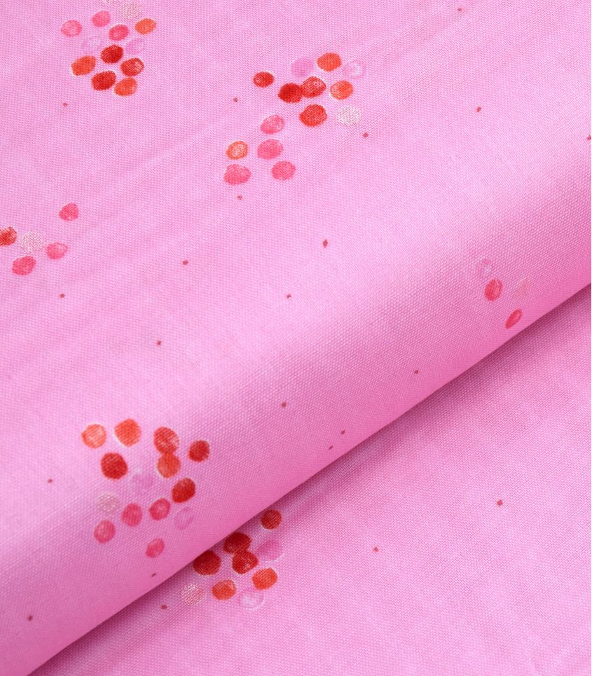 Tissu japonais Nani Iro- Pocho pink