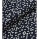 Tissu japonais - Sakura hana - Rustique indigo