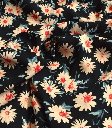 Tissu viscose Margarita dark Tissu viscose Margarita dark
