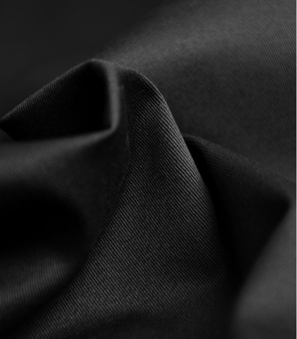 Tissu gabardine souple stretch - Black