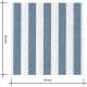 Tissu Denim stripe - Indigo