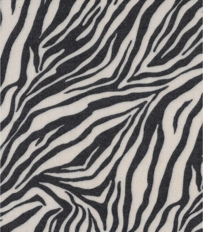 Tissu Jersey Soft gray - Zebra