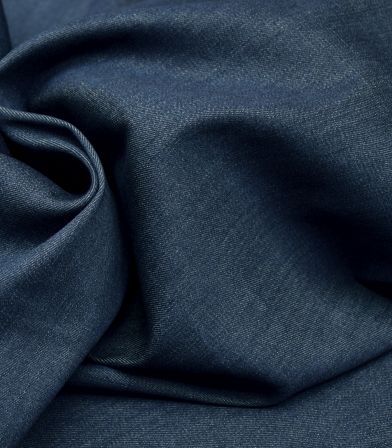 Tissu Jean coton - Middle blue Tissu Jean coton - Middle blue