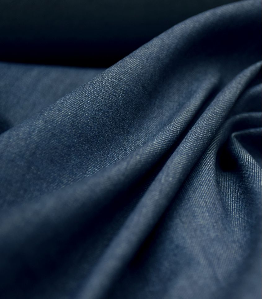 Tissu Jean coton - Middle blue