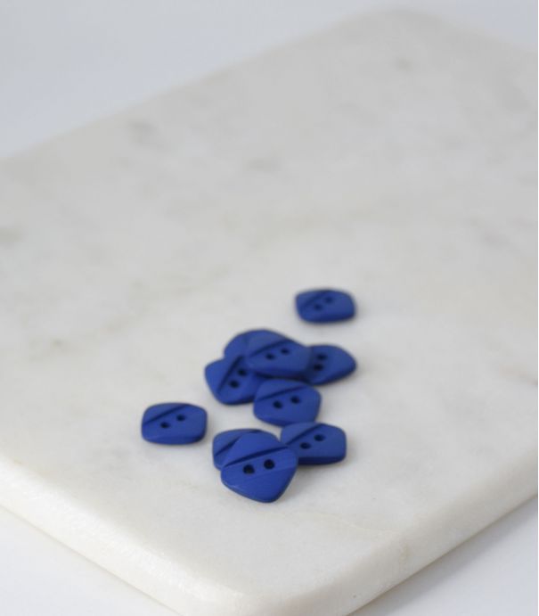 Bouton losange 15mm - Blue Bouton losange 15mm - Blue