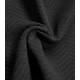 Tissu Jersey matelassé chevron - Black