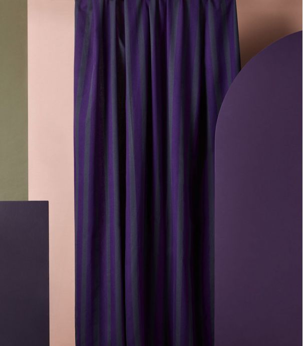 Tissu coton - Ray Ivy - Majestic purple Tissu coton - Ray Ivy - Majestic purple