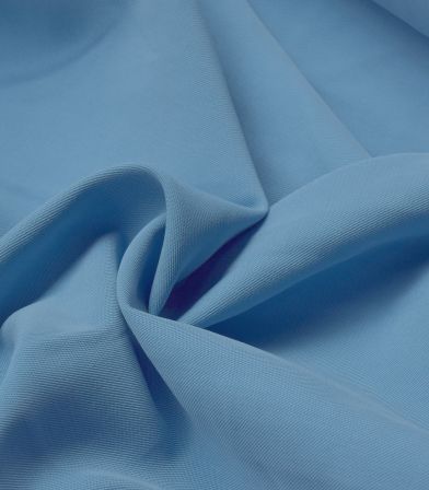 Tissu Fibremood twill viscose - Tencel finished bleu clair Tissu Fibremood twill viscose - Tencel finished bleu clair