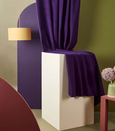 Tissu Gabardine AB Majestic Purple