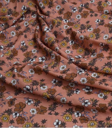 Tissu viscose Imae - Floride toffee Tissu viscose Imae - Floride toffee