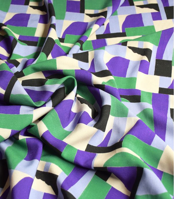 Tissu viscose Dune - Green Tissu viscose Dune - Green