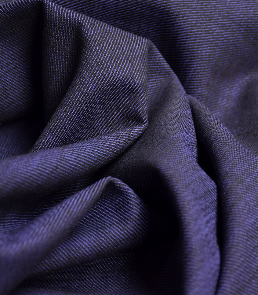Tissu Jean souple - Deep purple