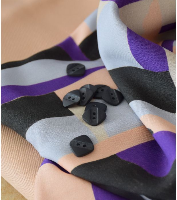 Boutons De Couture En Forme De Losange Avec Strass - Lot De 6 Pièces - Pour Customisation Vêtements