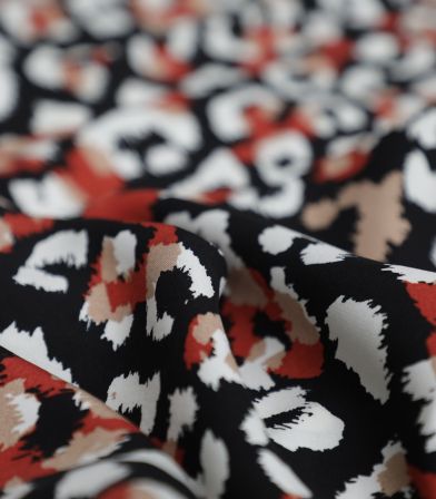Tissu viscose - Panthera Black Tissu viscose - Panthera Black