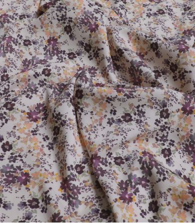 Tissu viscose - Flowers Tissu viscose - Flowers