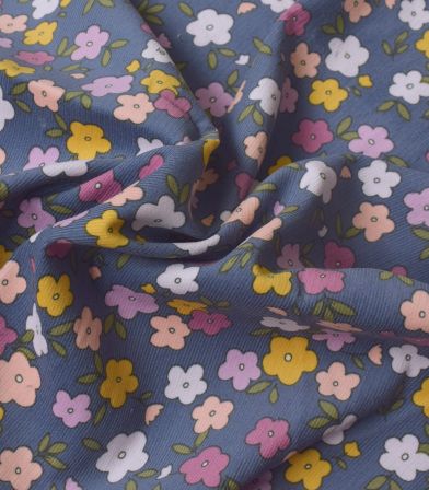 Tissu velours milleraies - Poppy Jeans Tissu velours milleraies - Poppy Jeans