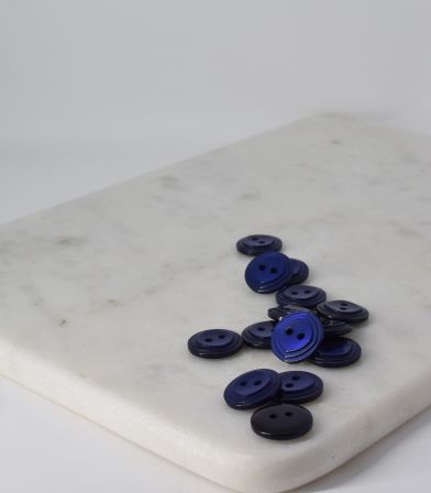 Bouton Stella 15mm - Blue Bouton Stella 15mm - Blue