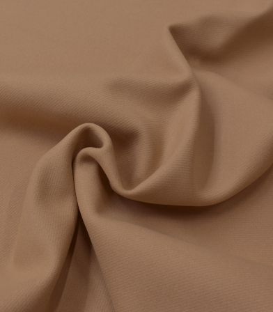 Tissu drap de laine - Camel