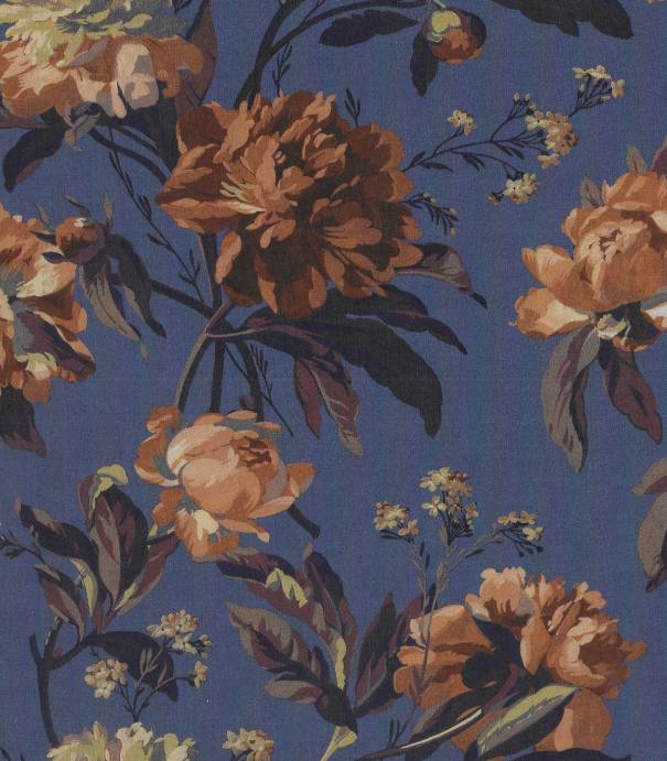 Tissu Liberty Decadent blooms - blue