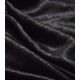 Tissu lamé - shiny nuit noir
