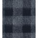 Tissu laine - Square Blue and Grey