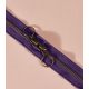 Zip double curseur Laiton - 60cm - Majestic Purple