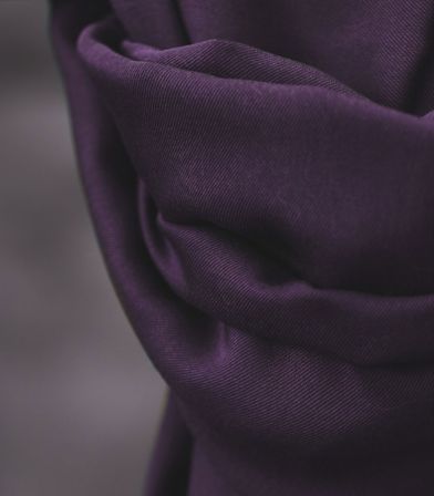 Tissu smooth drape twill - Purple Night