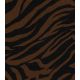 Tissu popeline viscose - Zebra brown