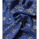 Tissu viscose Sari - Blue
