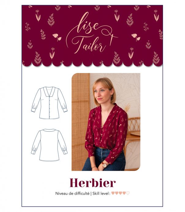 Patron chemisier Herbier Patron chemisier Herbier