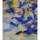 Tissu viscose - Shadow flower blue 