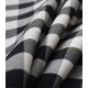 Tissu nappe carreaux - Noir & Blanc