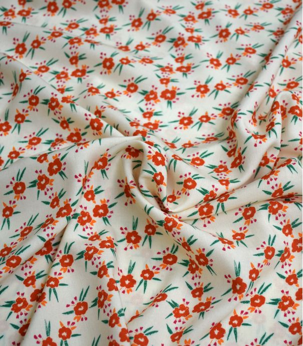 Tissu viscose - Poppy prairie Tissu viscose - Poppy prairie
