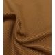 Tissu ottoman jersey - Caramel