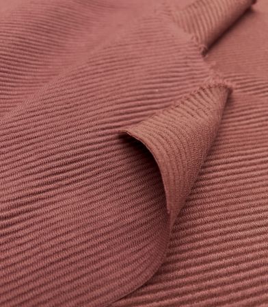 Tissu ottoman jersey - Blush