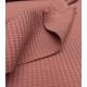 Tissu jersey gaufrette - rose Blush